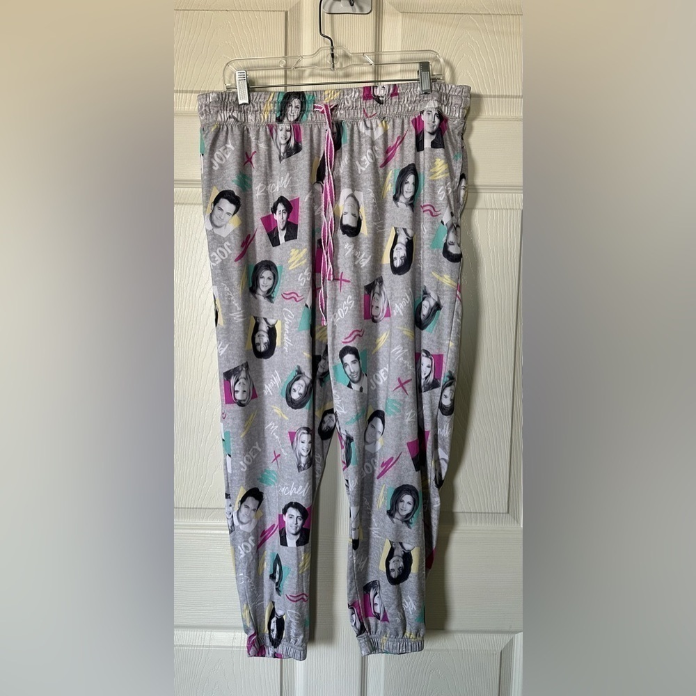 Friends TV Series Graphic Pajama Pants Size XL NC0121